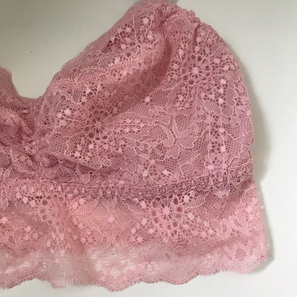 PINK Light Pink Lace Bralette - Picture 6 of 9